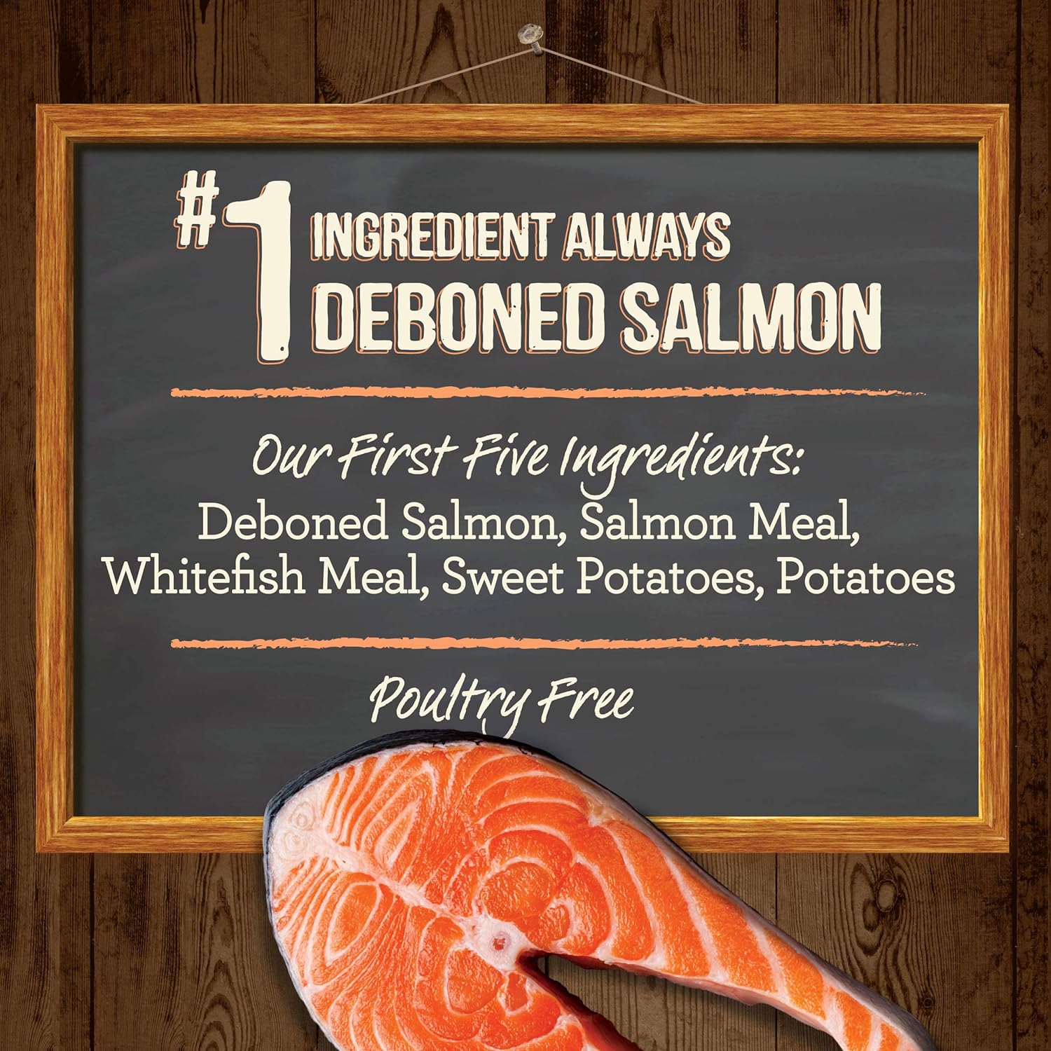 Merrick Grain Free Real Salmon & Sweet Potato Recipe Dry Dog Food -  Dry Dog Food Merrick
