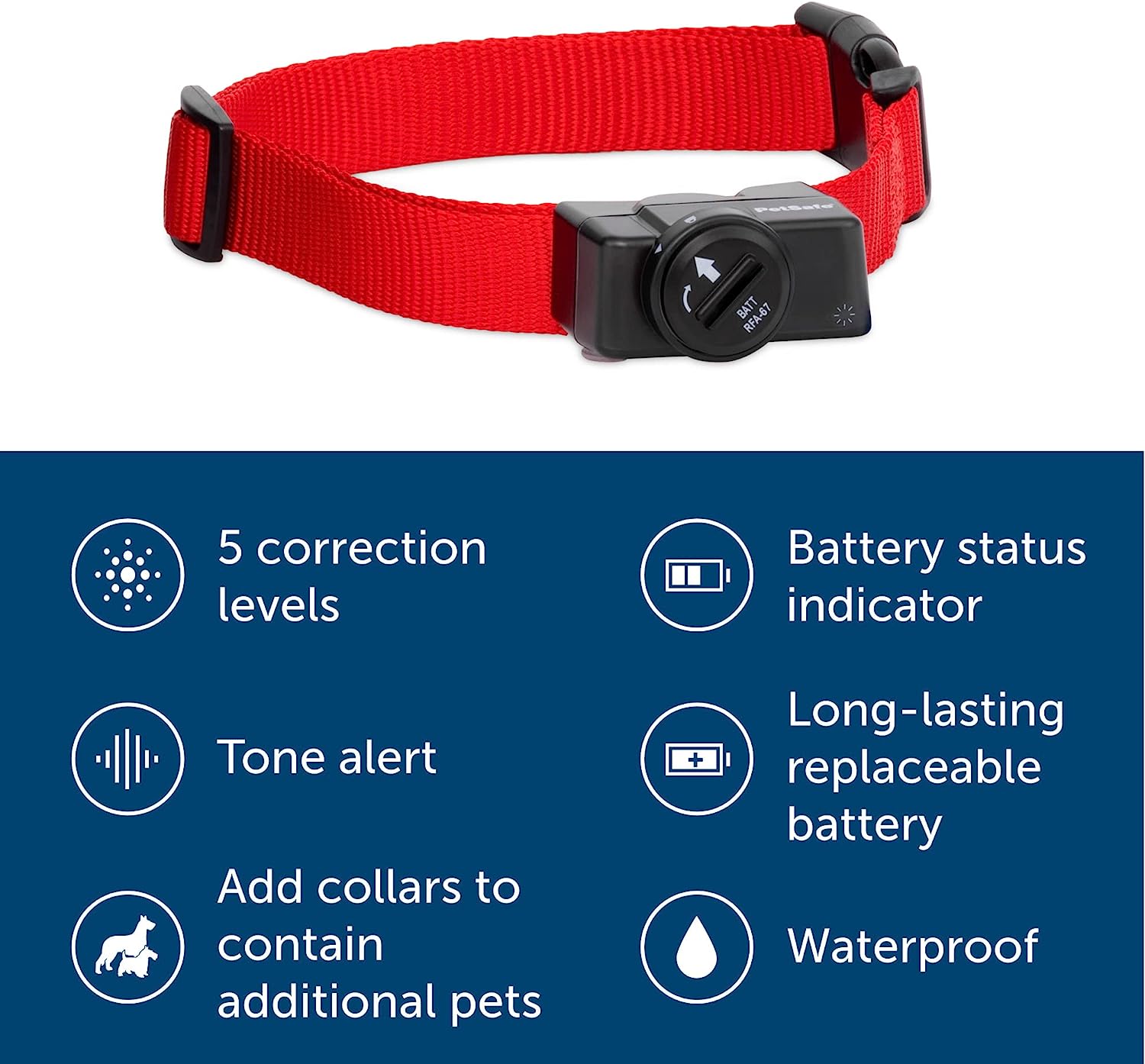 PetSafe Wireless Pet Fence Containment System Receiver Collar Only for Dogs and Cats -  Dog Gates & Pens PetSafe