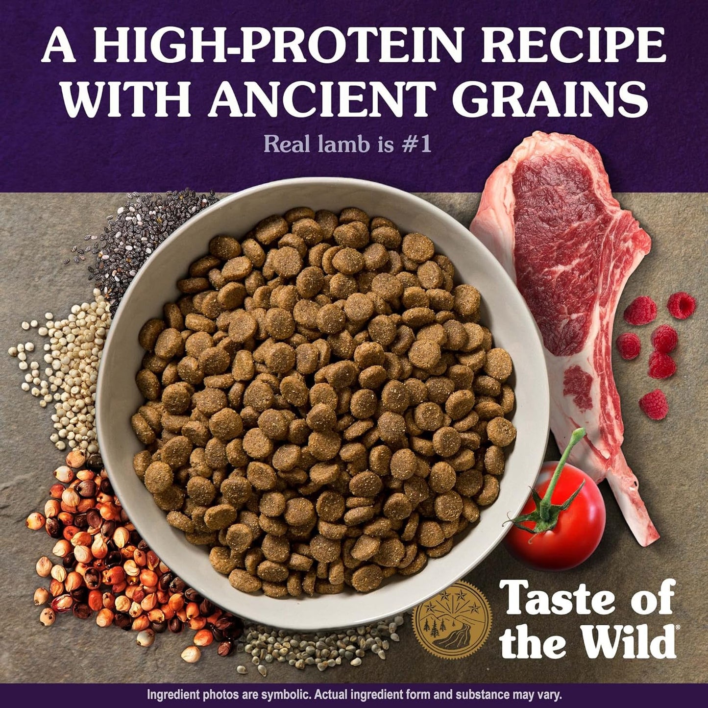 Taste of the Wild Ancient Mountain with Roasted Lamb and Ancient Grains Dry Dog Food -  Dry Dog Food Taste of the Wild