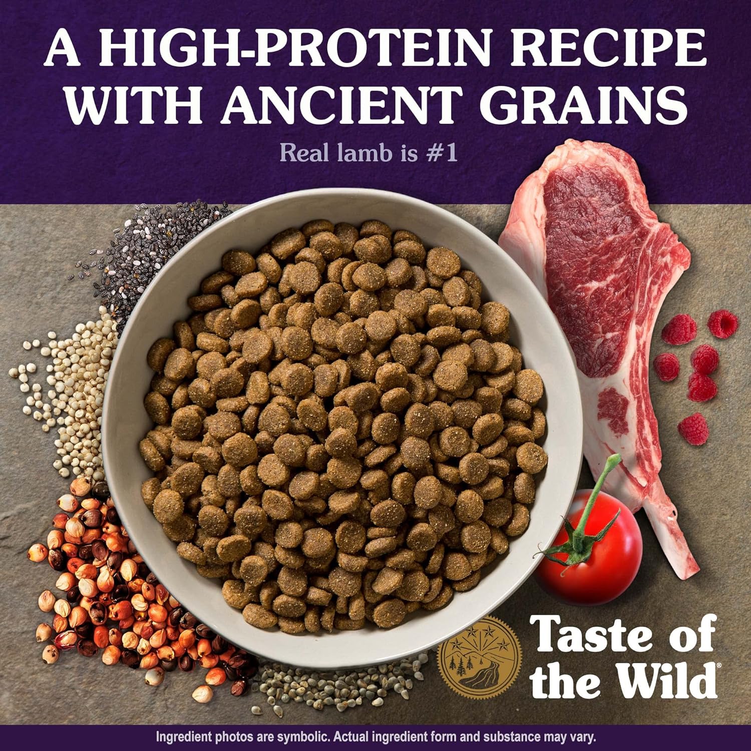 Taste of the Wild Ancient Mountain with Roasted Lamb and Ancient Grains Dry Dog Food -  Dry Dog Food Taste of the Wild
