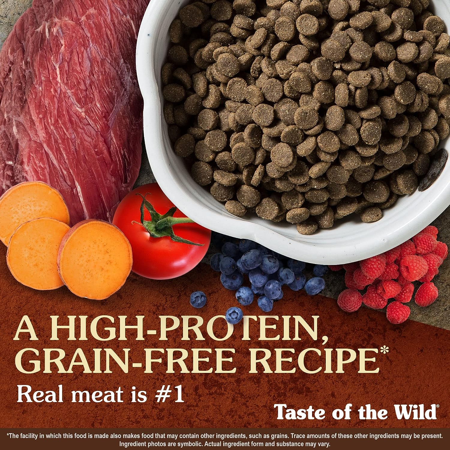 Taste of the Wild High Prairie Grain-Free Roasted Bison & Venison Dry Dog Food -  Dry Dog Food Taste of the Wild