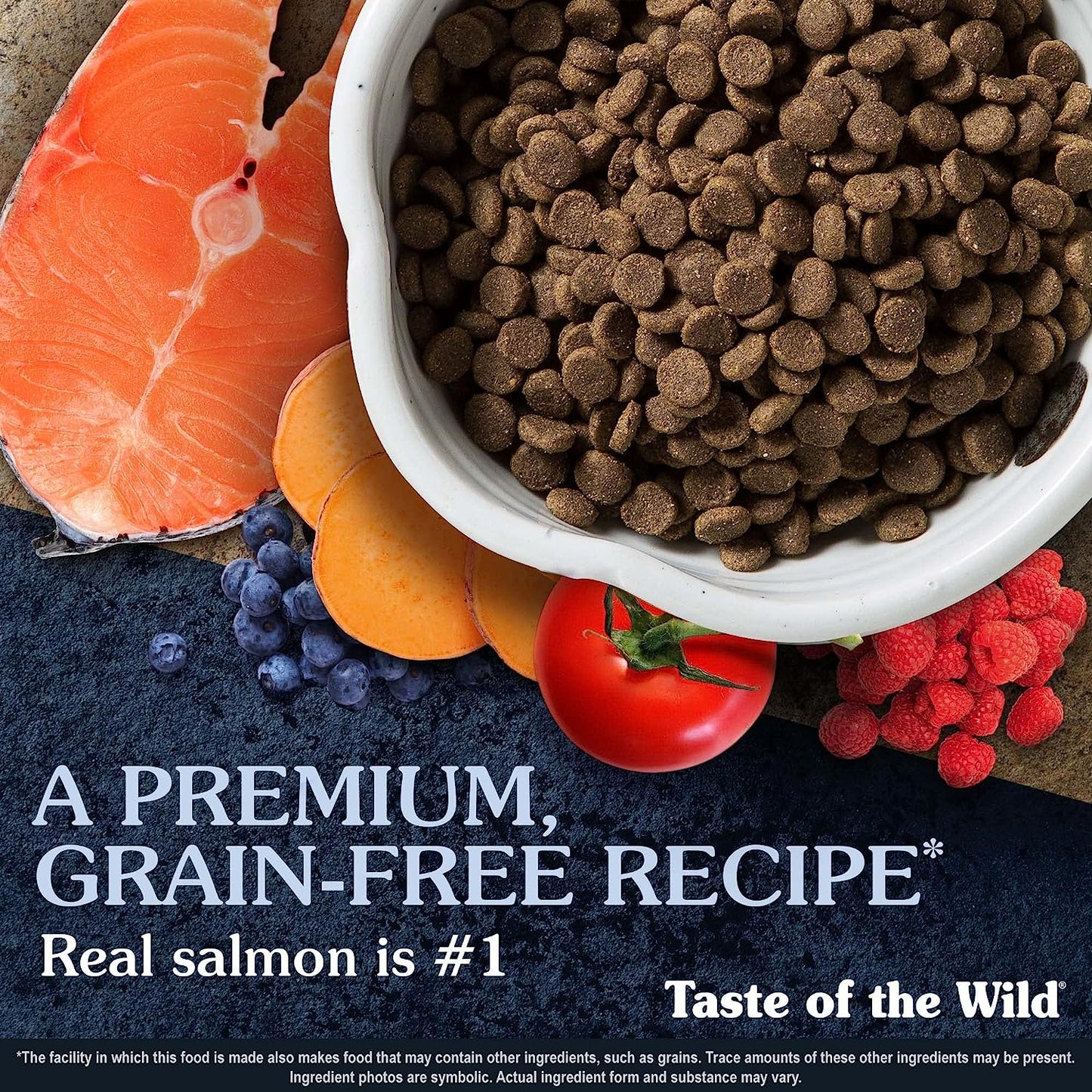 Taste of the Wild Pacific Stream Grain-Free Dry Dog Food with Smoke-Flavored Salmon -  Dry Dog Food Taste of the Wild