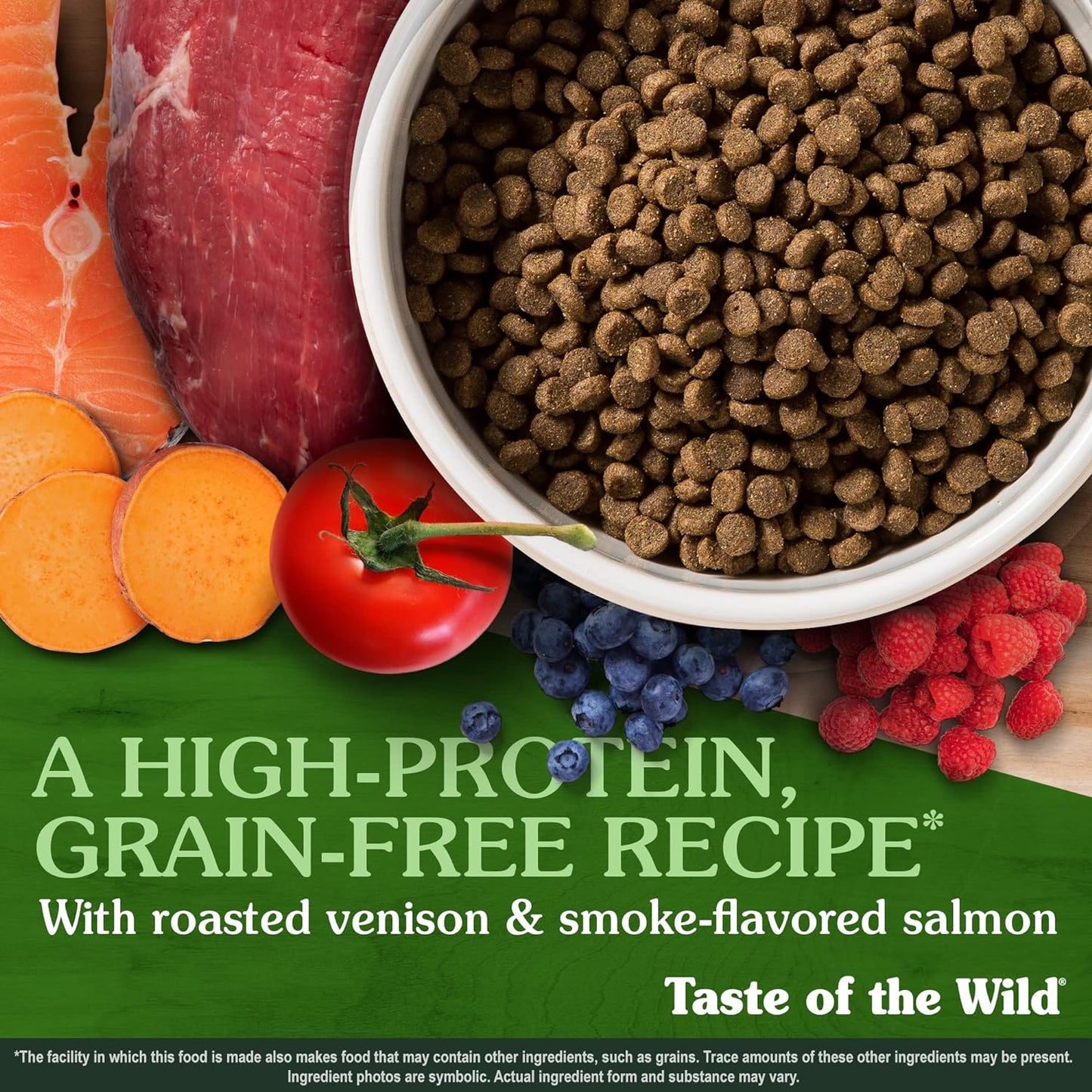 Taste of the Wild Rocky Mountain Grain-Free with Roasted Venison & Smoke-Flavored Salmon Dry Cat Food -  Dry Cat Food Taste of the Wild