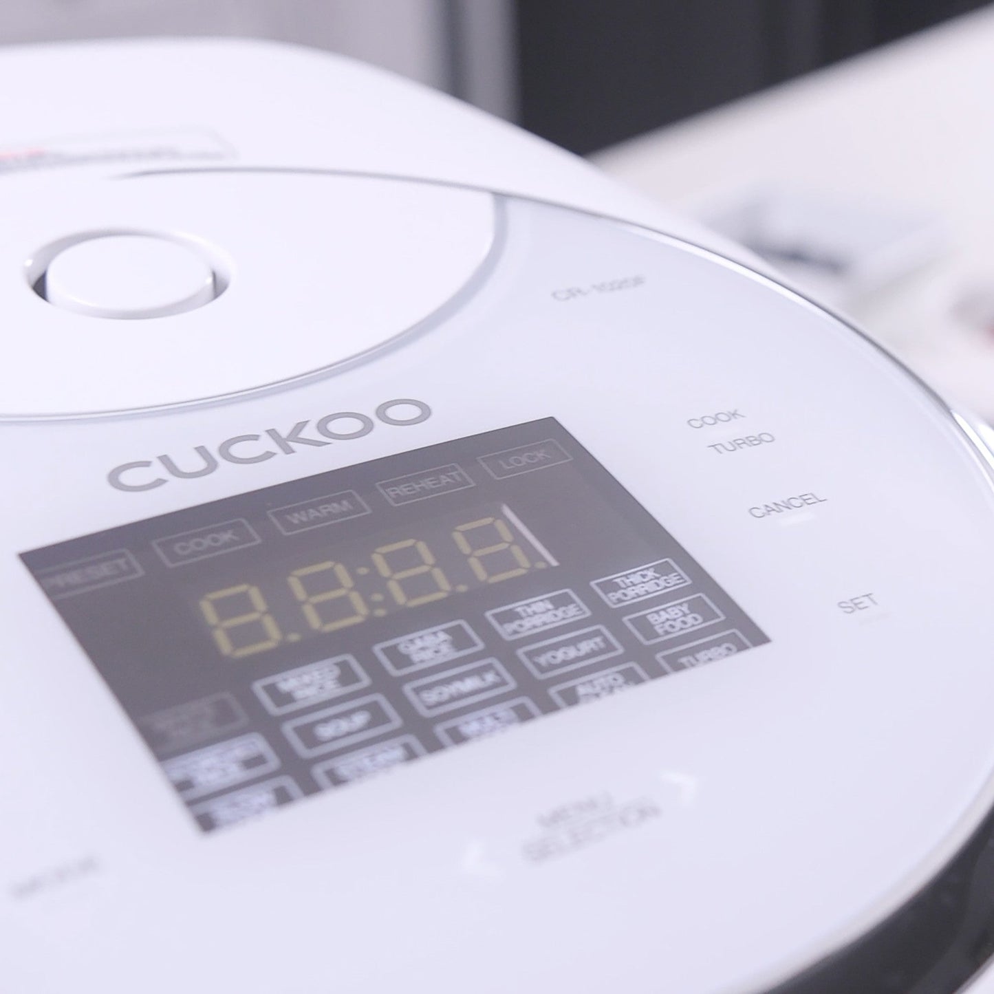 Cuckoo CR-1020FW 10-Cup Micom Rice Cooker, 16 Menu Options