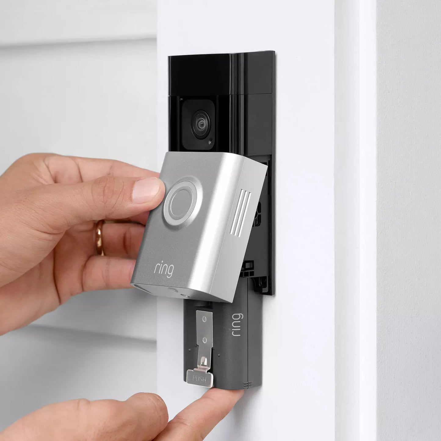 Ring Battery Doorbell Plus – Smart Wi-Fi Video Doorbell with Head-to-Toe HD+ Video