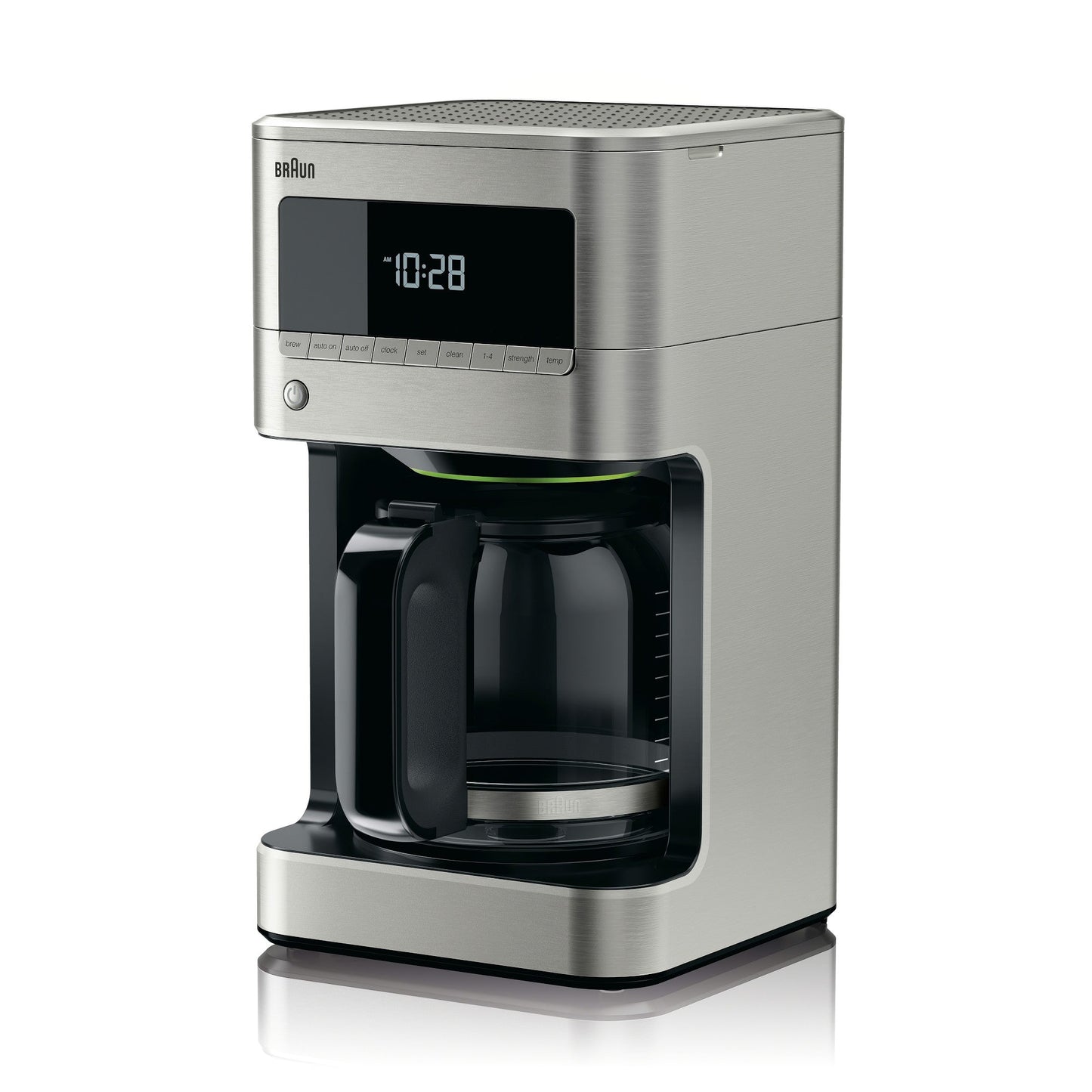 Braun BrewSense Drip Coffee Maker 12-Cup, Silver