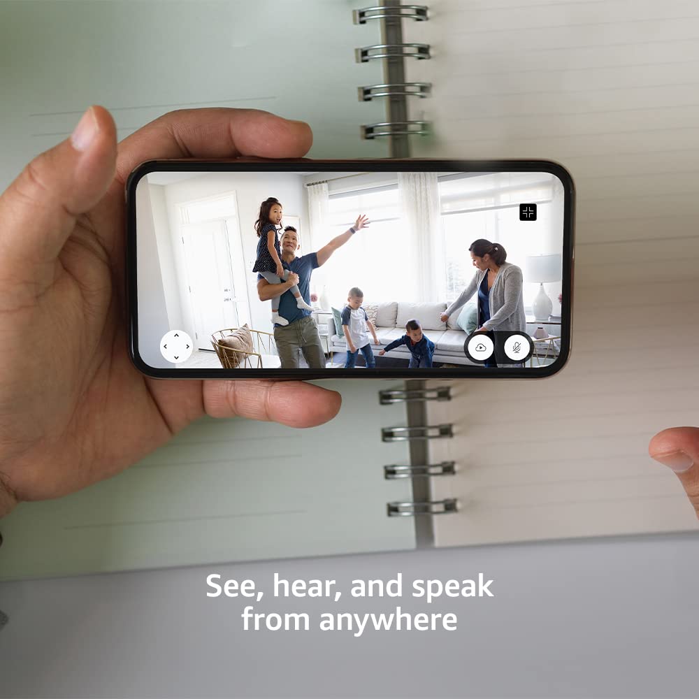 Blink Mini Pan-Tilt Alexa-Enabled Indoor Rotating Plug-In Smart Security Camera