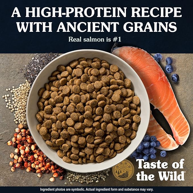 Taste of the Wild Ancient Stream Canine Recipe with Smoke-Flavored Salmon and Ancient Grains Dry Dog Food -  Dry Dog Food Taste of the Wild