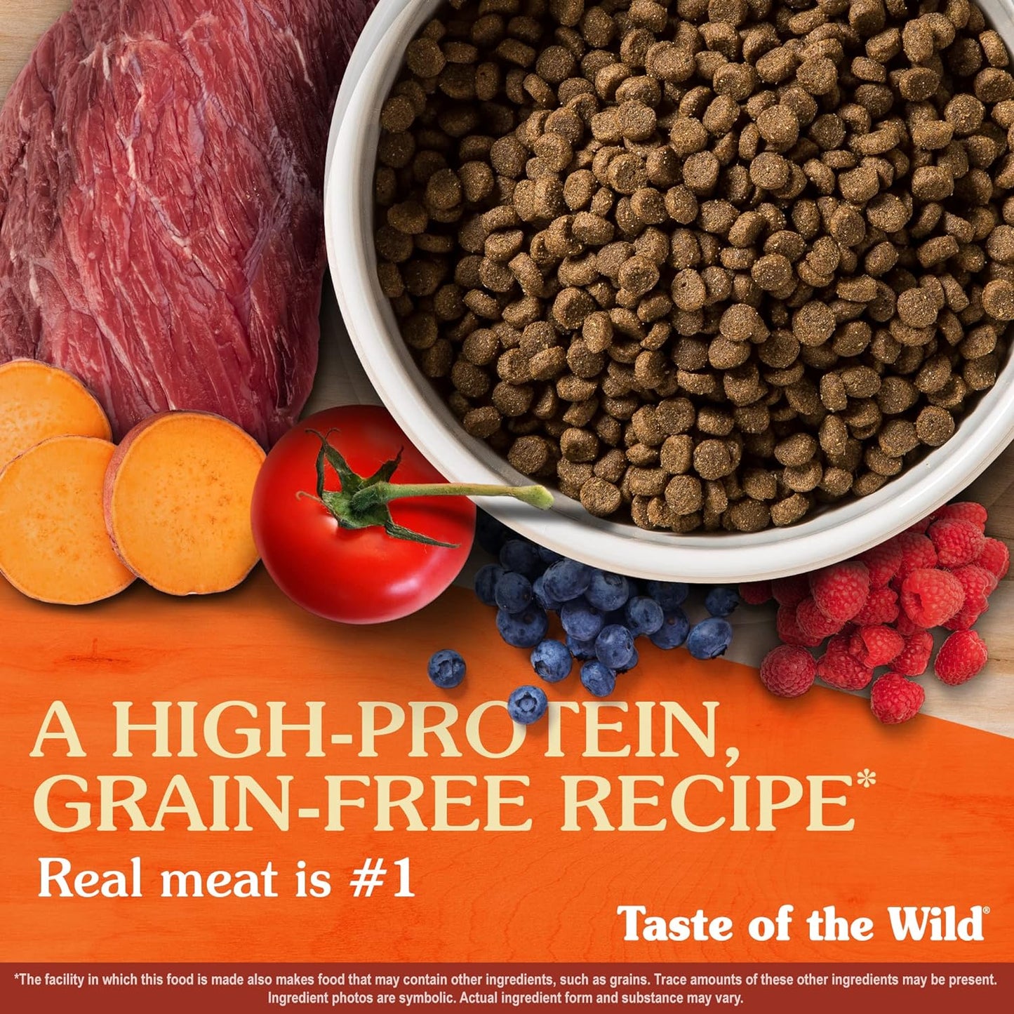Taste of the Wild High Prairie Grain-Free Roasted Bison & Venison Dry Puppy Food -  Dry Dog Food Taste of the Wild