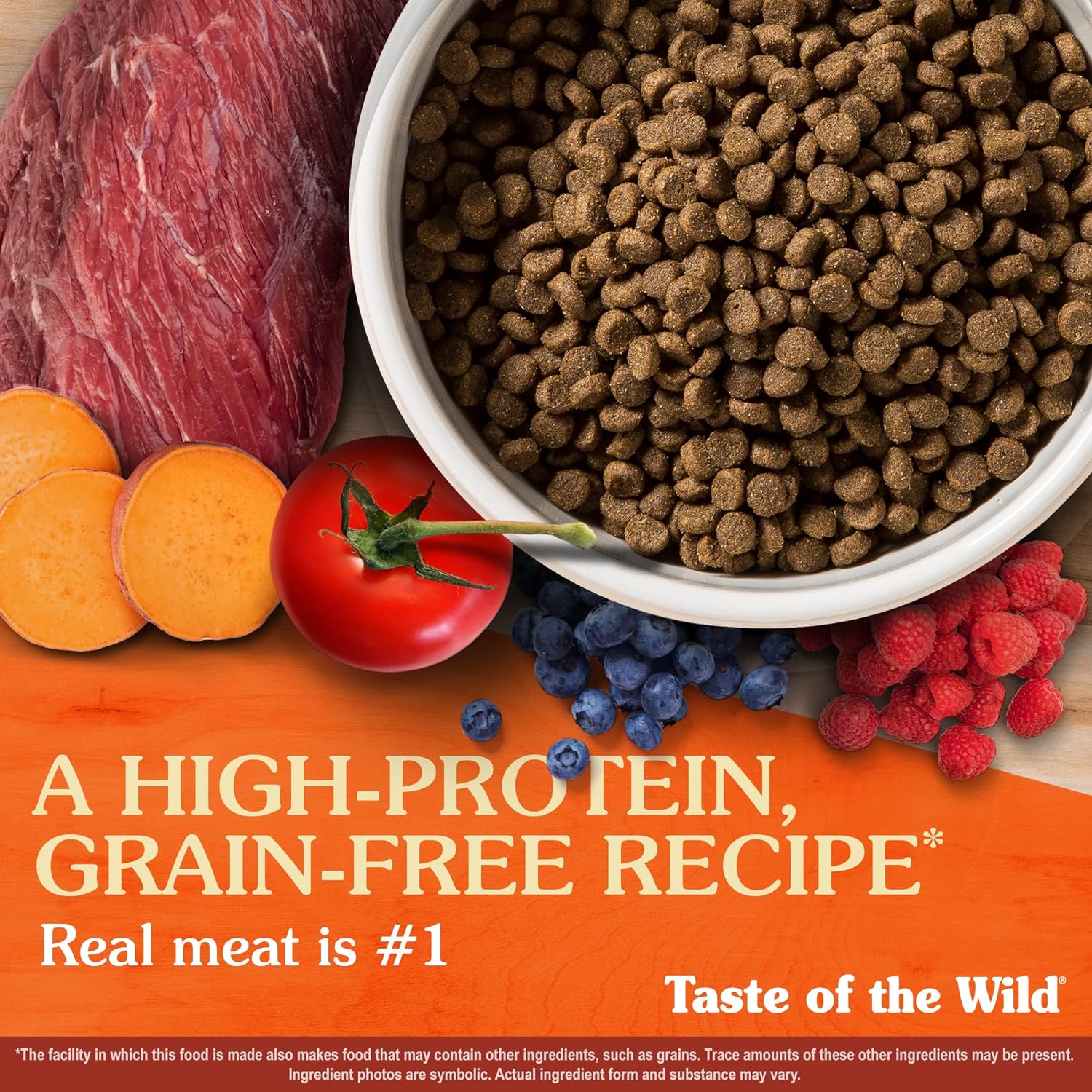 Taste of the Wild High Prairie Grain-Free Roasted Bison & Venison Dry Puppy Food -  Dry Dog Food Taste of the Wild