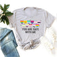 You Are Safe With Me Shirt, Lgbt Shirt, LGBT Support Shirt, Pride Month Shirt, Pride Heart Flag Shirt