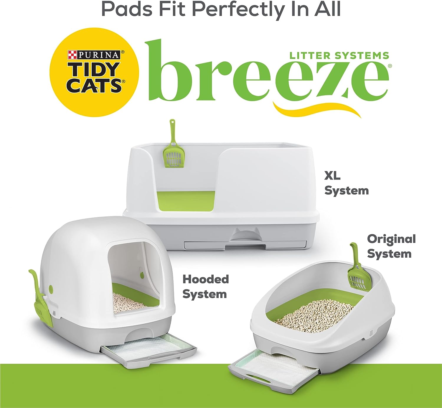 Purina Tidy Cats BREEZE Cat Pads Refill Pack, 6 Pack -  Litter Pads Purina Tidy Cats