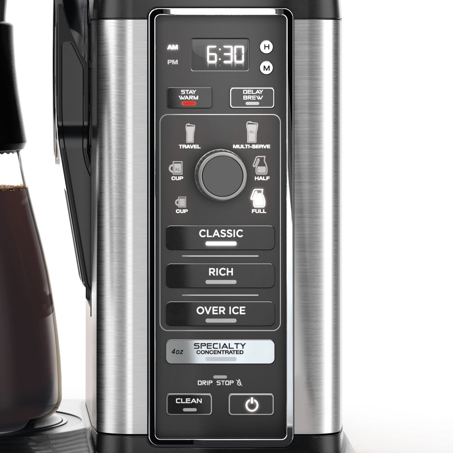 Ninja CM401 Specialty 10-Cup Coffee Maker w/ 4 Brew Styles for Ground Coffee