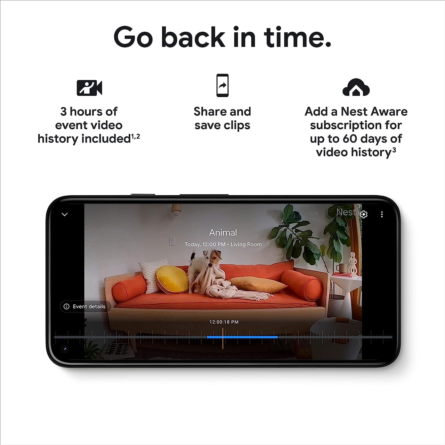Google Nest Cam Indoor Security Camera (Wired)