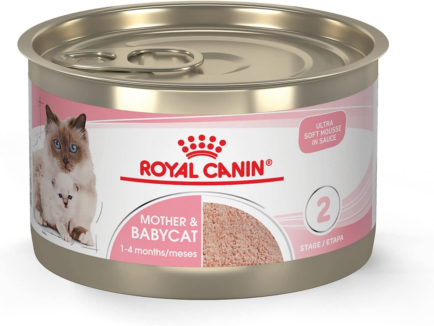 Royal Canin Feline Health Nutrition Ultra Soft Mousse in Sauce Mother & Babycat Canned Cat Food