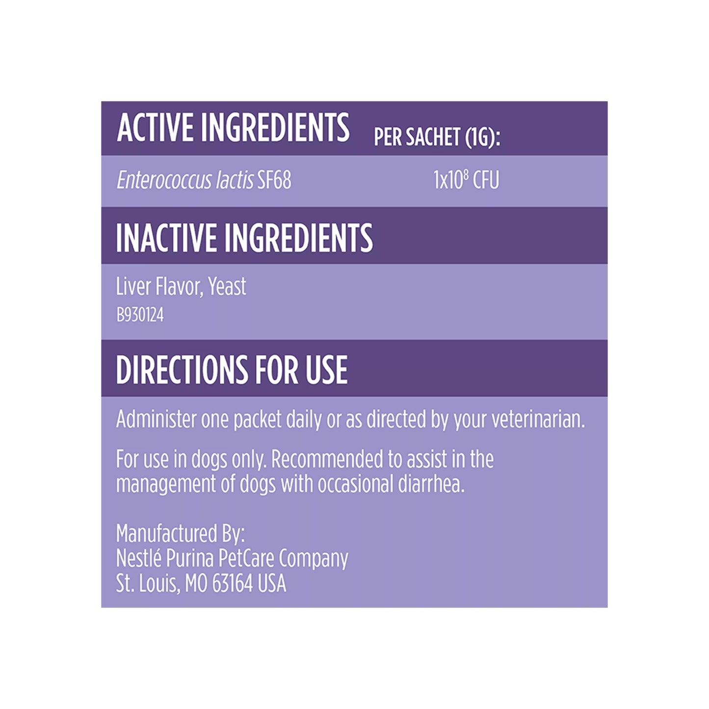 Purina Pro Plan Veterinary Supplements FortiFlora-Probiotic Powder Supplement for Dogs