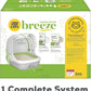Purina Tidy Cats BREEZE Hooded Litter Box System Starter Kit With Pellets & Pads -  Litter Box Purina Tidy Cats