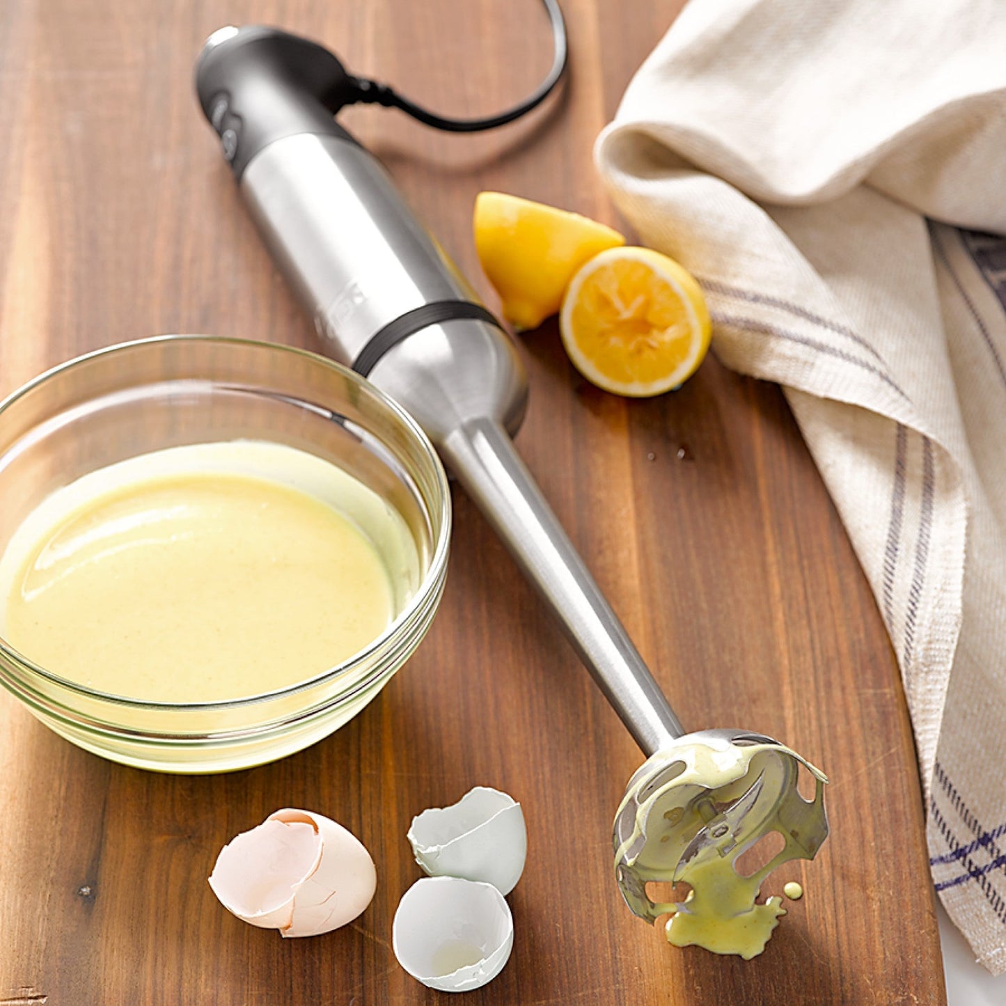 All-Clad Electrics Stainless Steel Immersion Blender 2 Piece Turbo Function