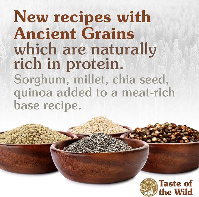 Taste of the Wild Ancient Stream Canine Recipe with Smoke-Flavored Salmon and Ancient Grains Dry Dog Food -  Dry Dog Food Taste of the Wild