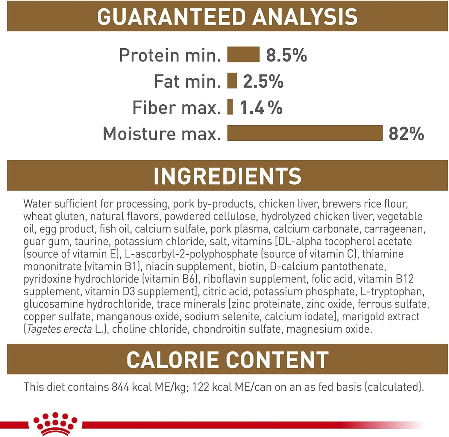 Royal Canin Feline Health Nutrition Aging 12+ Loaf in Sauce Canned Cat Food -  Wet Cat Food Royal Canin