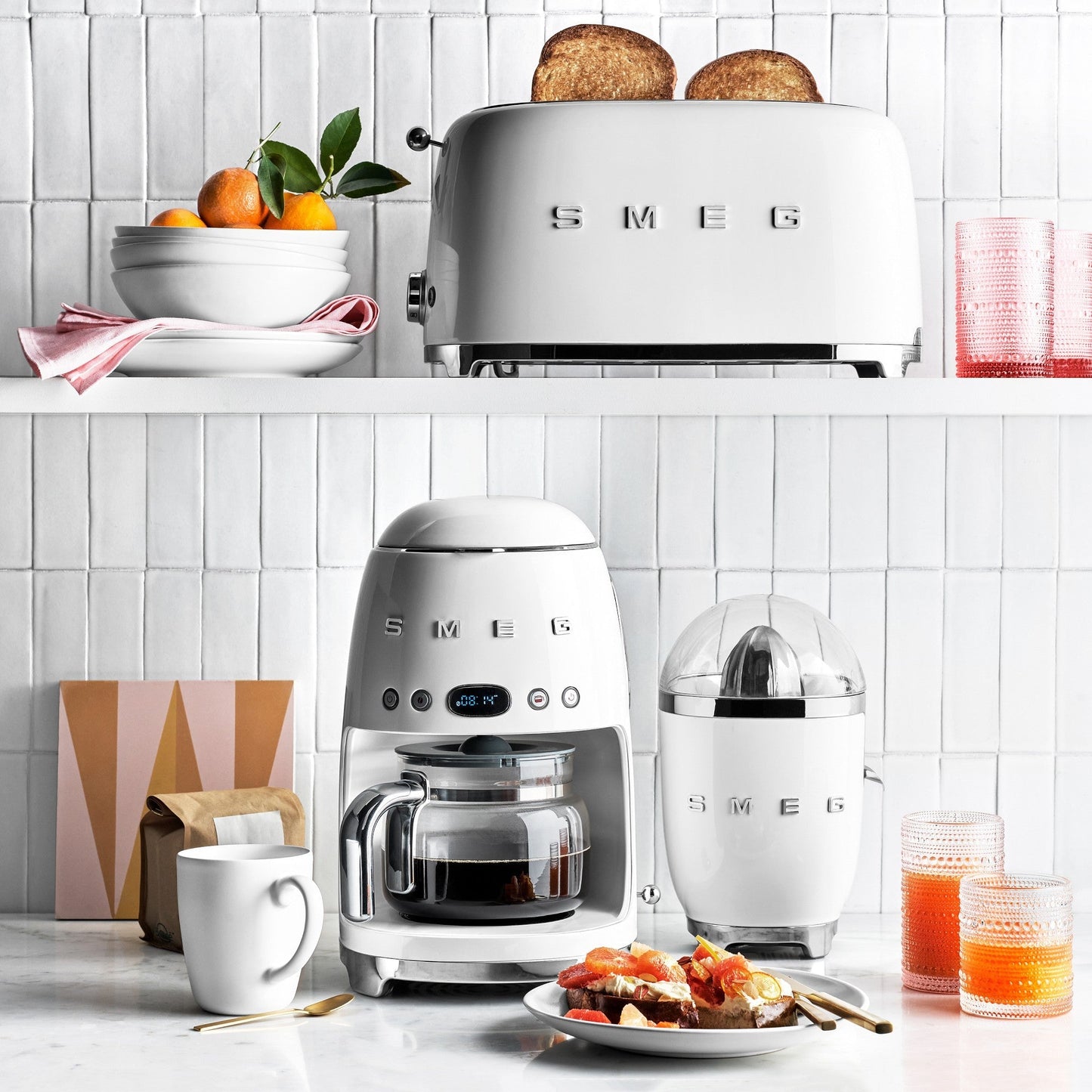SMEG 2 Slice Retro Toaster