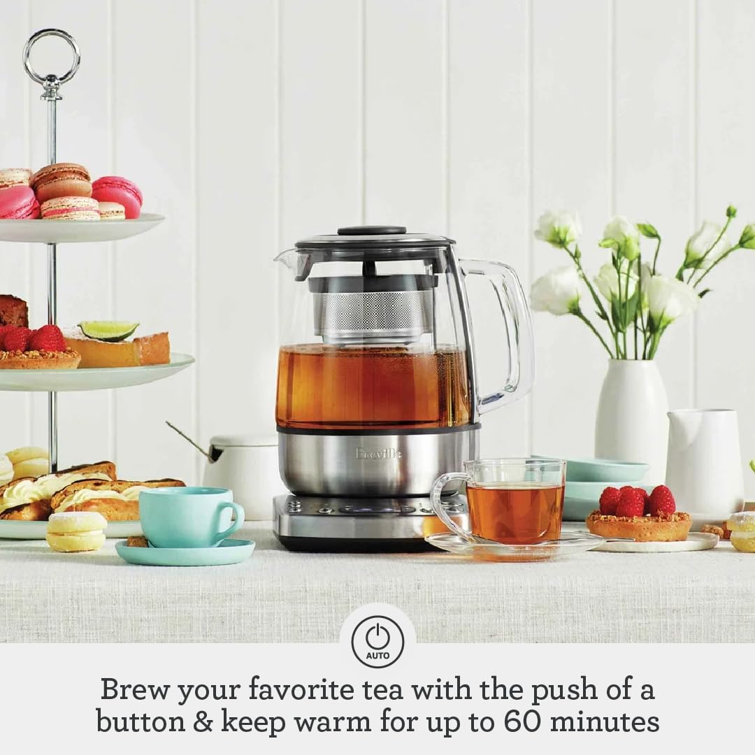 Breville One-Touch Tea Maker BTM800XL, Silver
