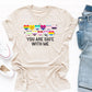 You Are Safe With Me Shirt, Lgbt Shirt, LGBT Support Shirt, Pride Month Shirt, Pride Heart Flag Shirt