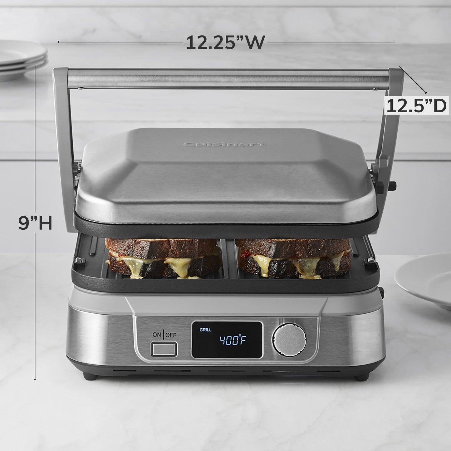 Cuisinart GR-5BWS Electric Griddler FIVE 5-in-1 Functions