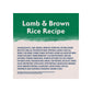 Natural Balance Limited Ingredient Diets Adult Dry Dog Food - Lamb & Brown Rice