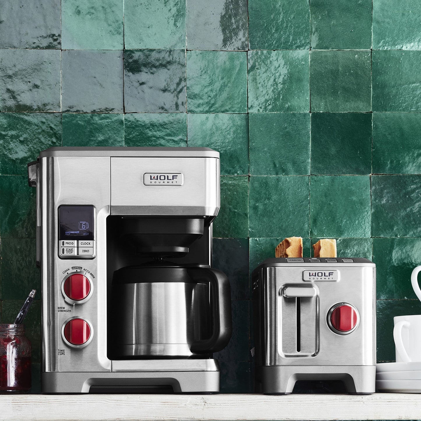 Wolf Gourmet Automatic Drip 10-Cup Coffee Maker