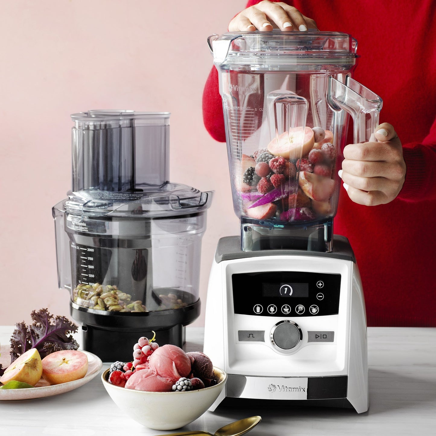 Vitamix 12-Cup Food Processor Attachment Compatible Ascent & Venturist Series