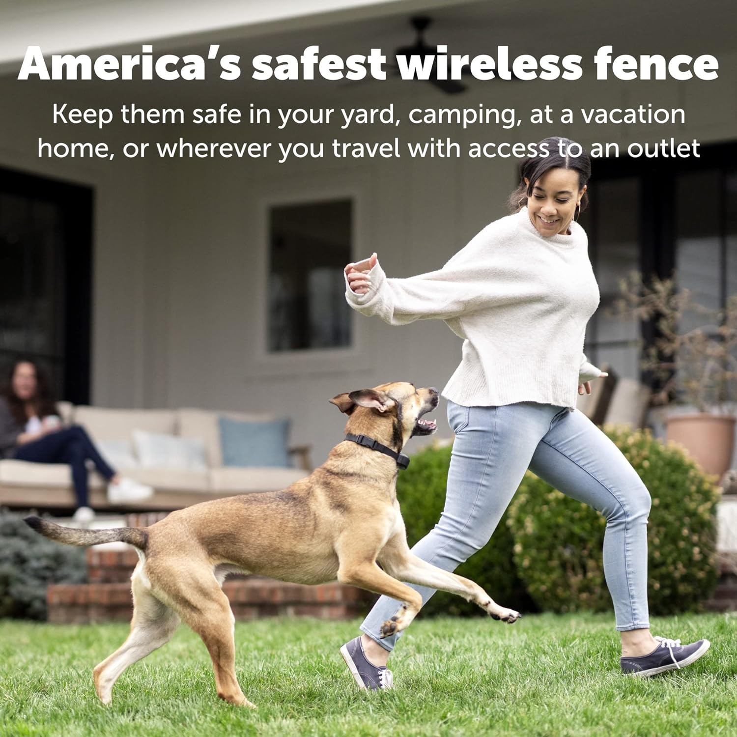 PetSafe Stay & Play Compact Wireless Fence for Dogs Portable Dog Fencing -  Dog Gates & Pens PetSafe