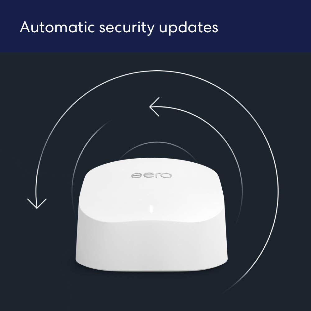 Amazon eero 6 Dual-Band Mesh Wi-Fi 6 Extender (3-pack)