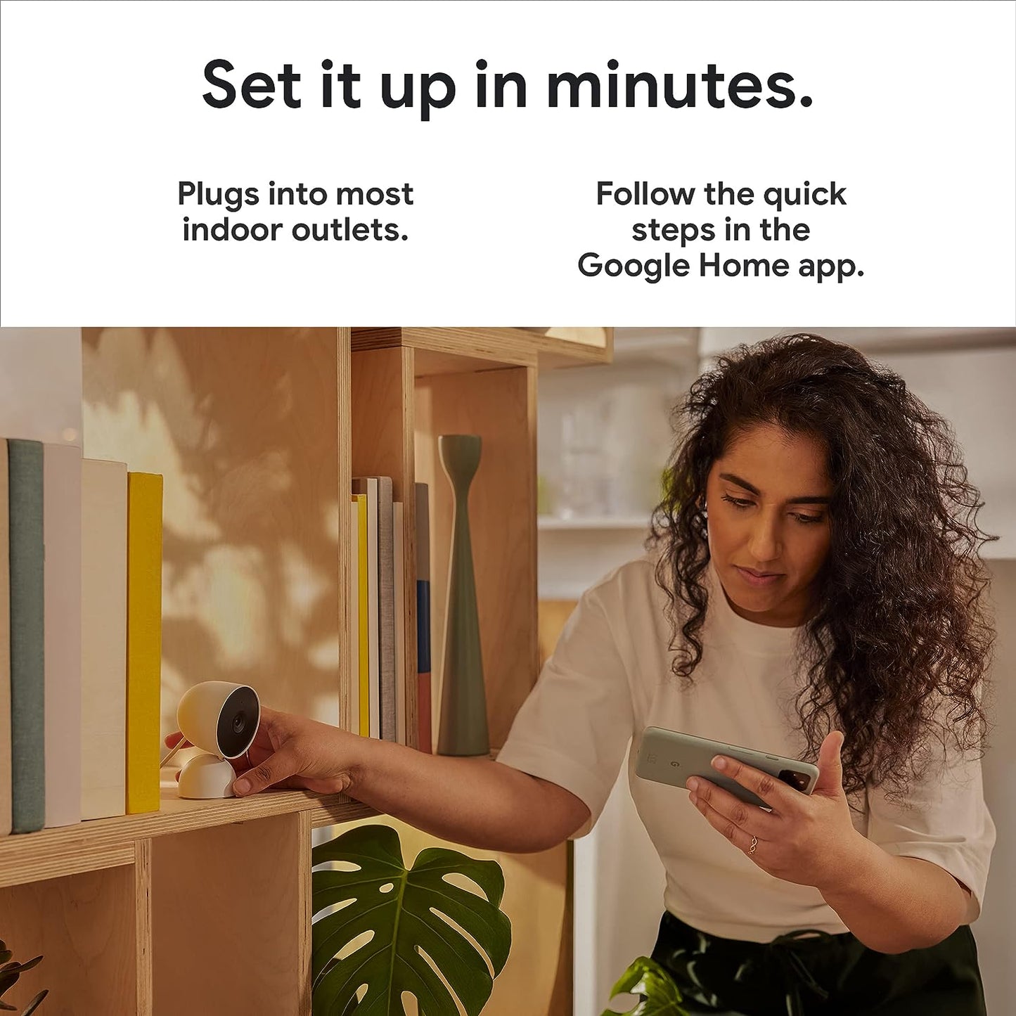 Google Nest Cam Indoor Security Camera (Wired)
