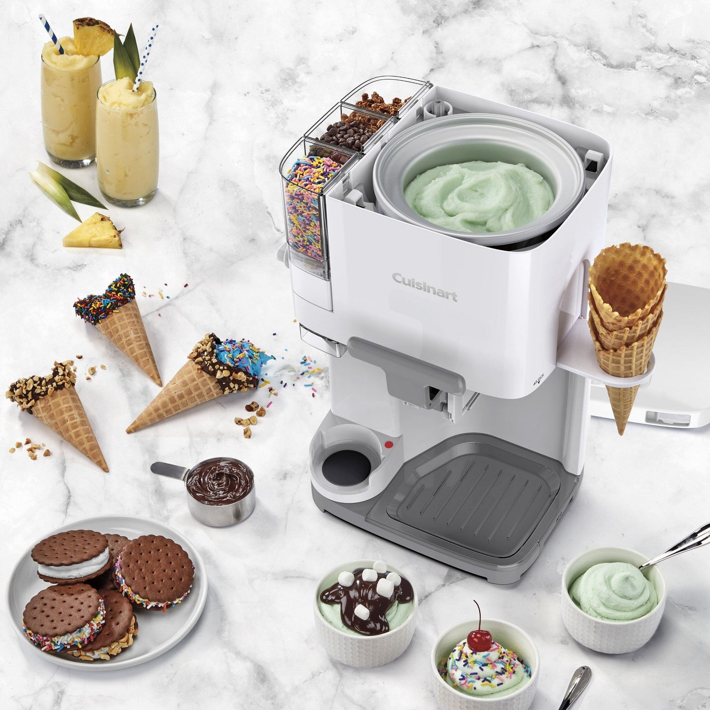 Cuisinart Soft Serve Ice Cream Machine- Mix It In Ice Cream Maker, 1.5-Qt.