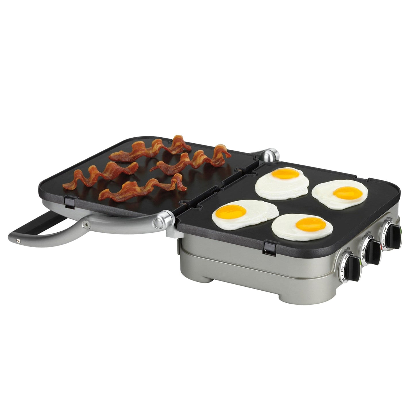 Cuisinart Panini Press, Stainless Steel Griddler Sandwich Maker 5-IN-1