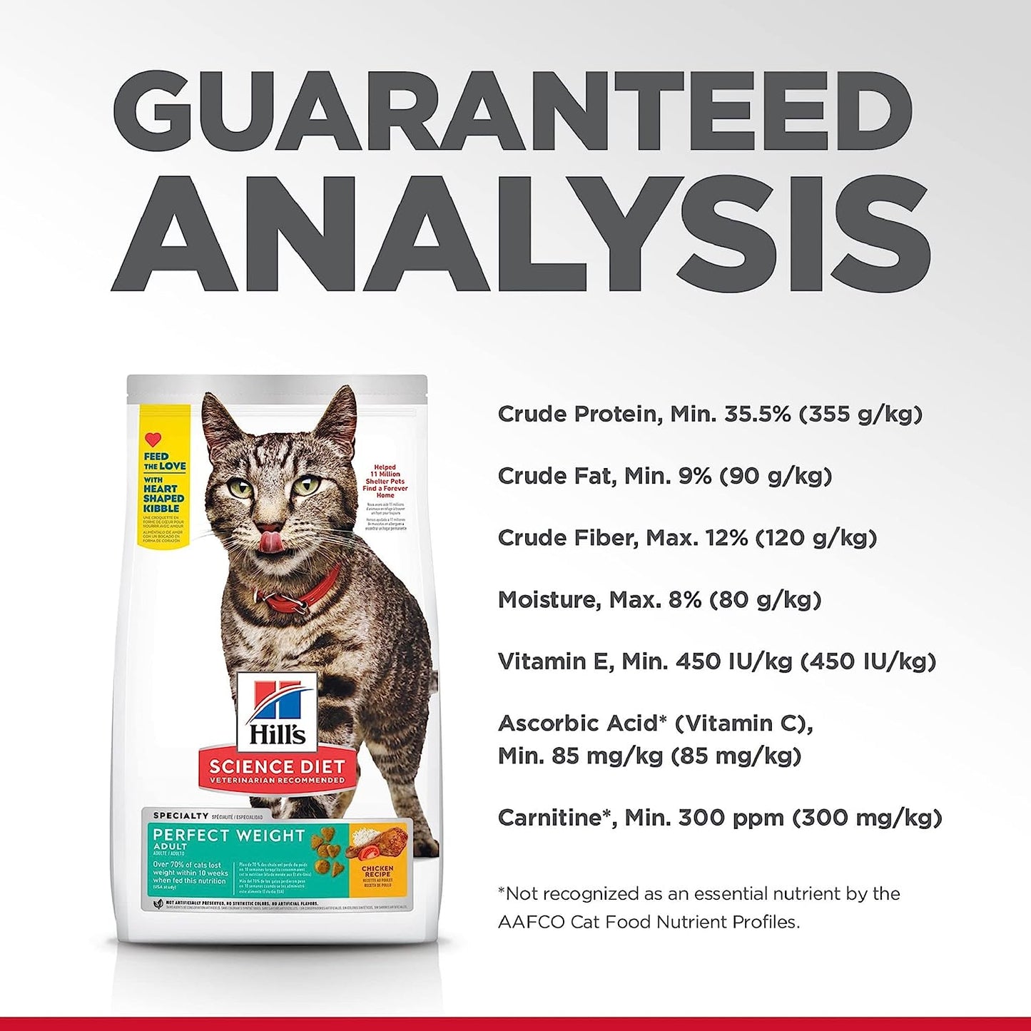 Hill's Science Diet Adult Perfect Weight Chicken Recipe Dry Cat Food -  Dry Cat Food Hill's Science