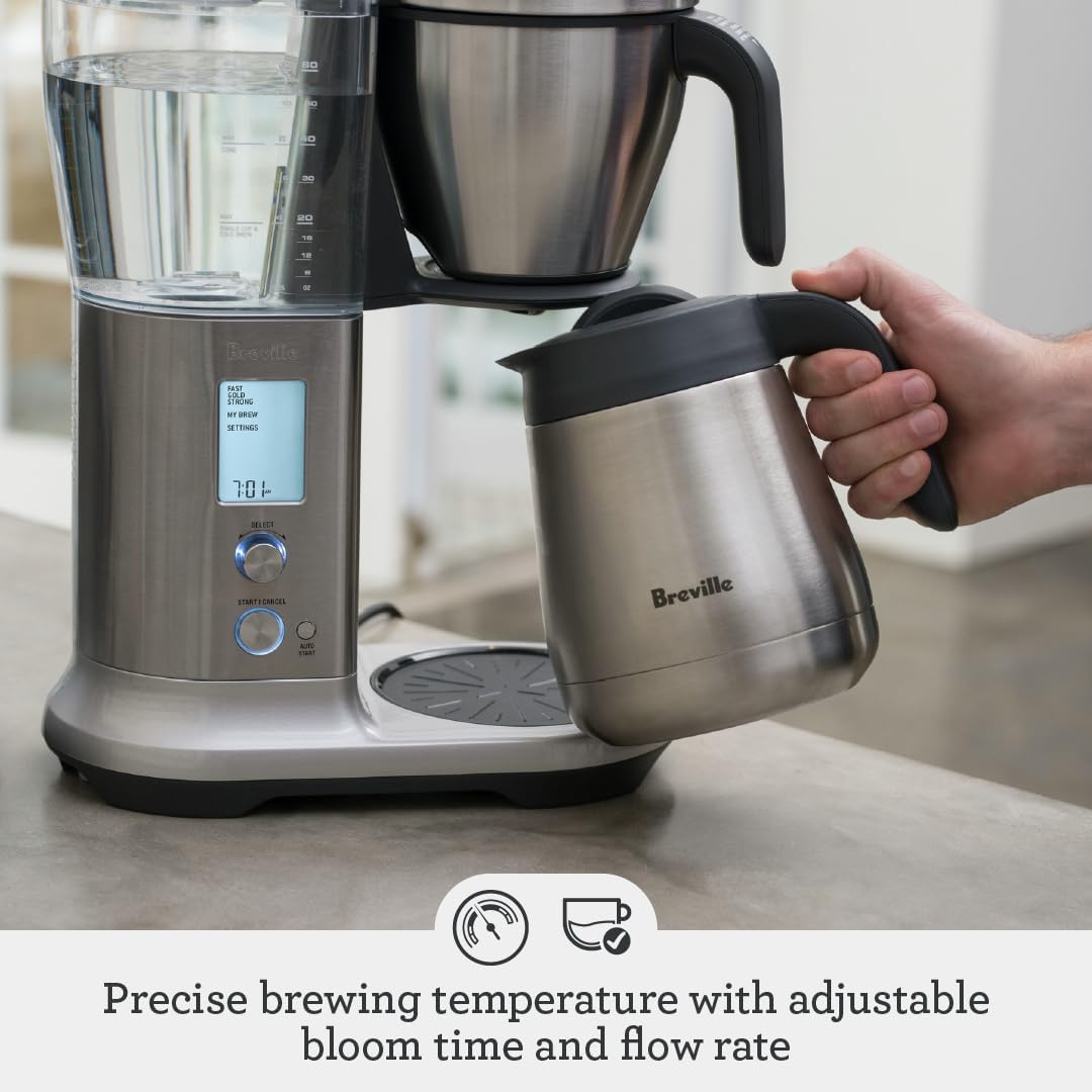 Breville Precision Brewer Thermal Coffee Maker, 60 oz, BDC450BSS