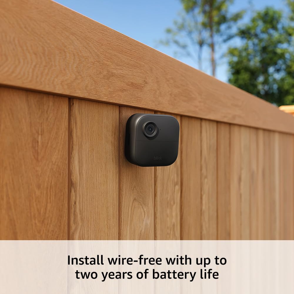 Blink Outdoor Smart Battery-Powered Add-On Security Camera