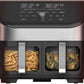 Instant Vortex Plus XL Dual ClearCook Air Fryer, Clear Windows, 8-Qt