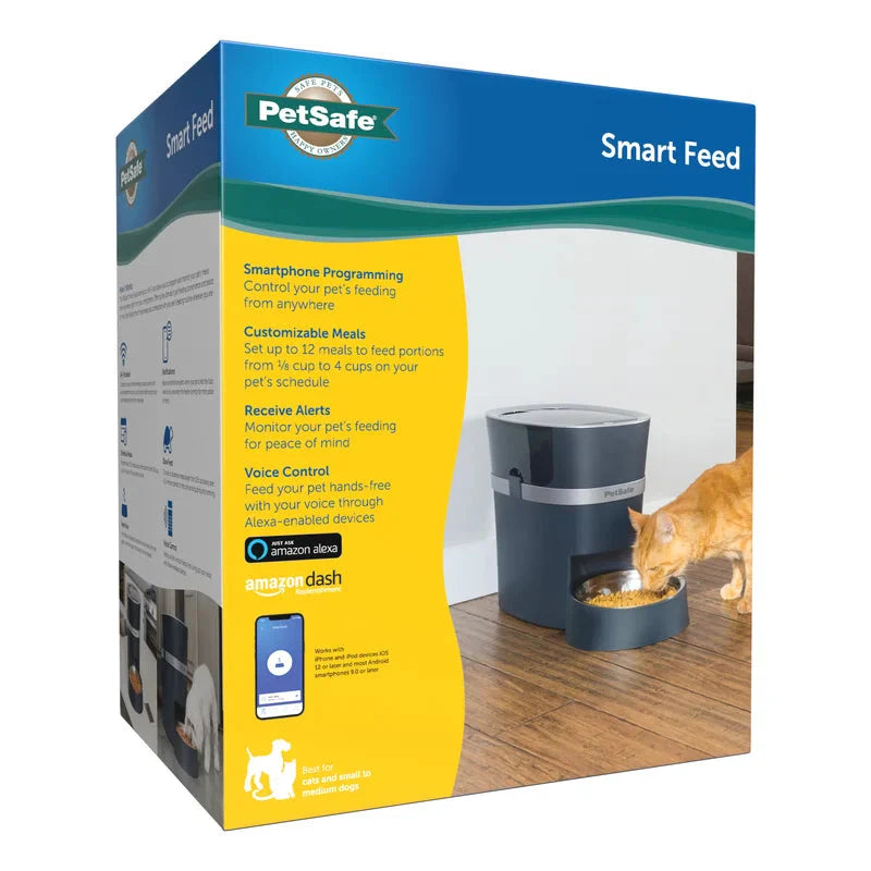 PetSafe Smart Feed, Electronic Pet Feeder for Cats & Dogs, 6L/24 Cup Capacity -  Automatic Feeder PetSafe