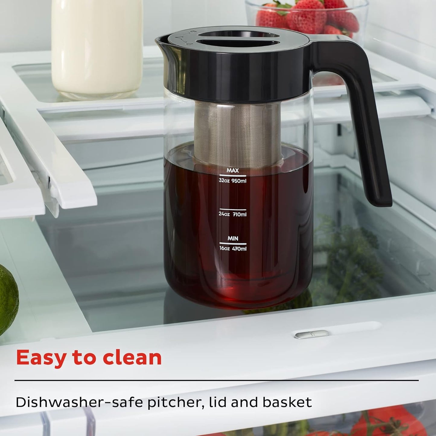 Instant Cold Brew Electric Coffee Maker, 32-Oz
