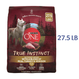 Purina ONE True Instinct Dry Dog Food with A Blend Of Real Turkey & Venison -  Dry Dog Food Purina ONE