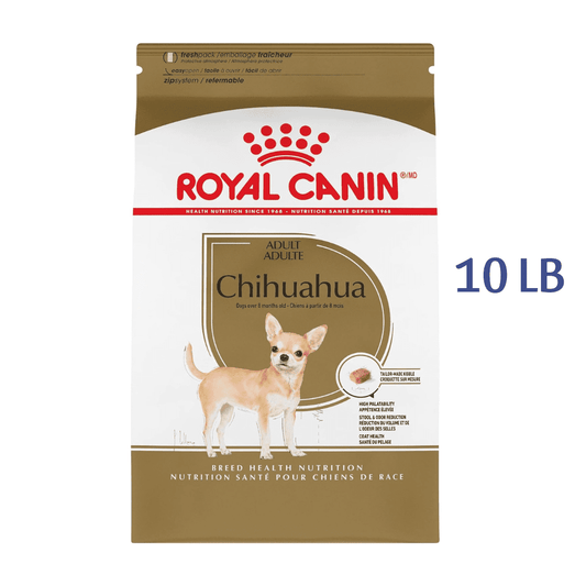 Royal Canin Chihuahua Adult Breed Health Nutrition Dry Dog Food, 10 LB -  Dry Dog Food Royal Canin
