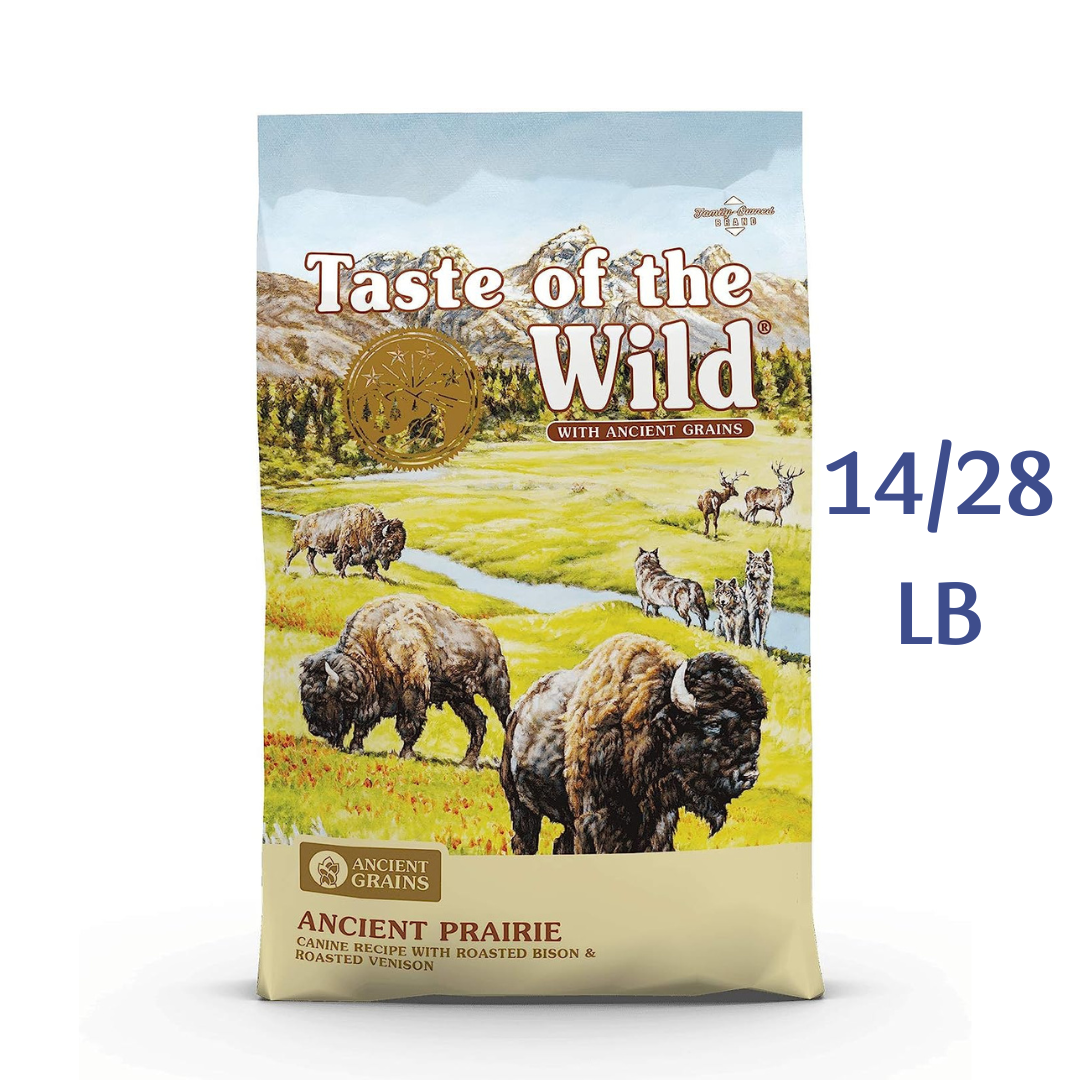 Taste of the Wild Ancient Prairie with Roasted Bison, Roasted Venison and Ancient Grains Dry Dog Food -  Dry Dog Food Taste of the Wild