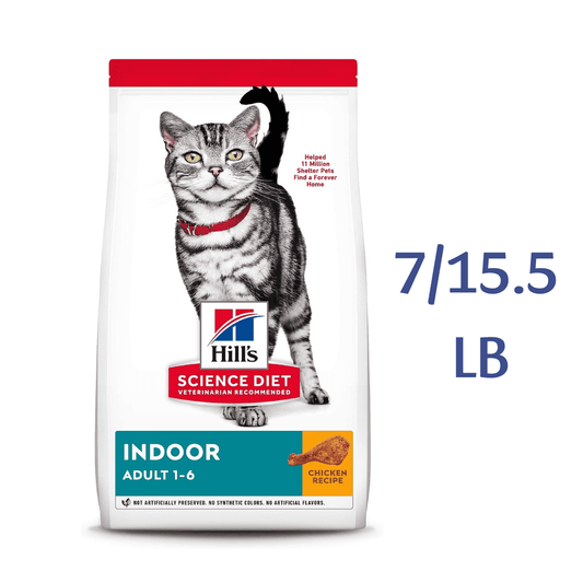 Hill's Science Diet Adult 1-6 Indoor Chicken Recipe Dry Cat Food -  Dry Cat Food Hill's Science