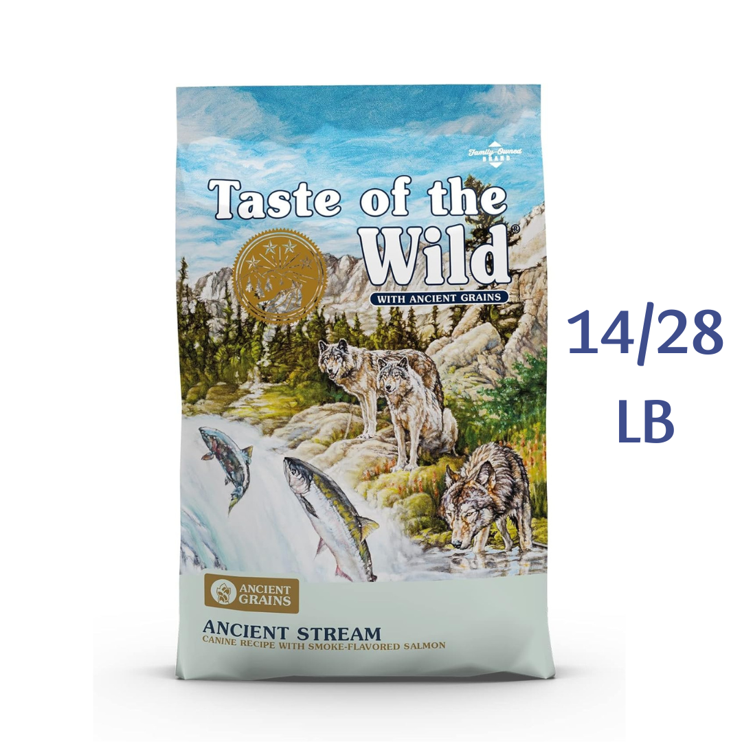 Taste of the Wild Ancient Stream Canine Recipe with Smoke-Flavored Salmon and Ancient Grains Dry Dog Food -  Dry Dog Food Taste of the Wild