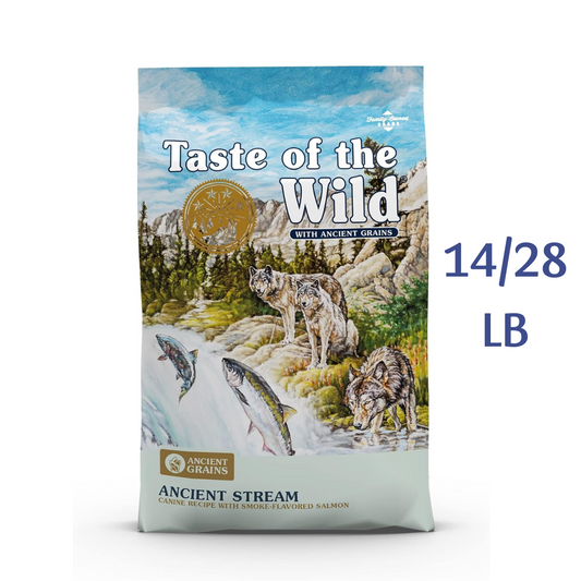 Taste of the Wild Ancient Stream Canine Recipe with Smoke-Flavored Salmon and Ancient Grains Dry Dog Food -  Dry Dog Food Taste of the Wild