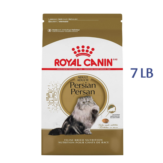 Royal Canin Persian Feline Breed Nutrition Adult Dry Cat Food, 7 LB -  Dry Cat Food Royal Canin