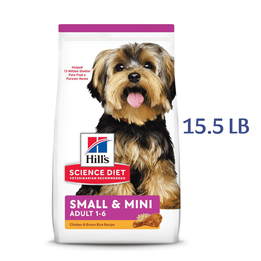 Hill's Science Diet Adult Dry Dog Food Small Paws Chicken Meal & Rice Recipe -  Dry Dog Food Hill's Science
